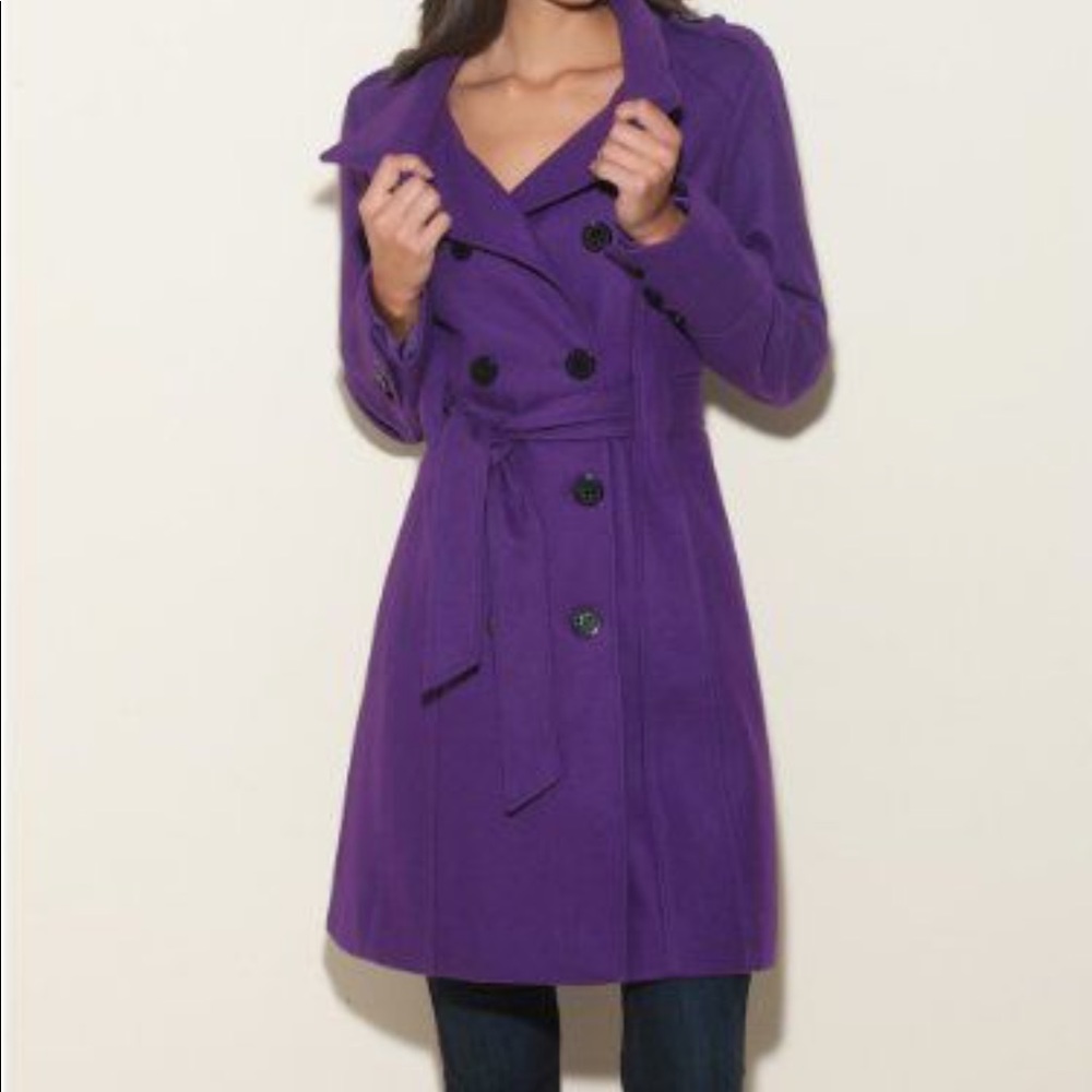 Guess double breasted wool coat